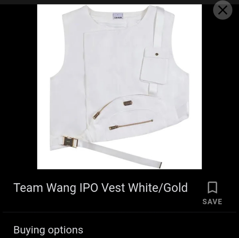 Team wang vest